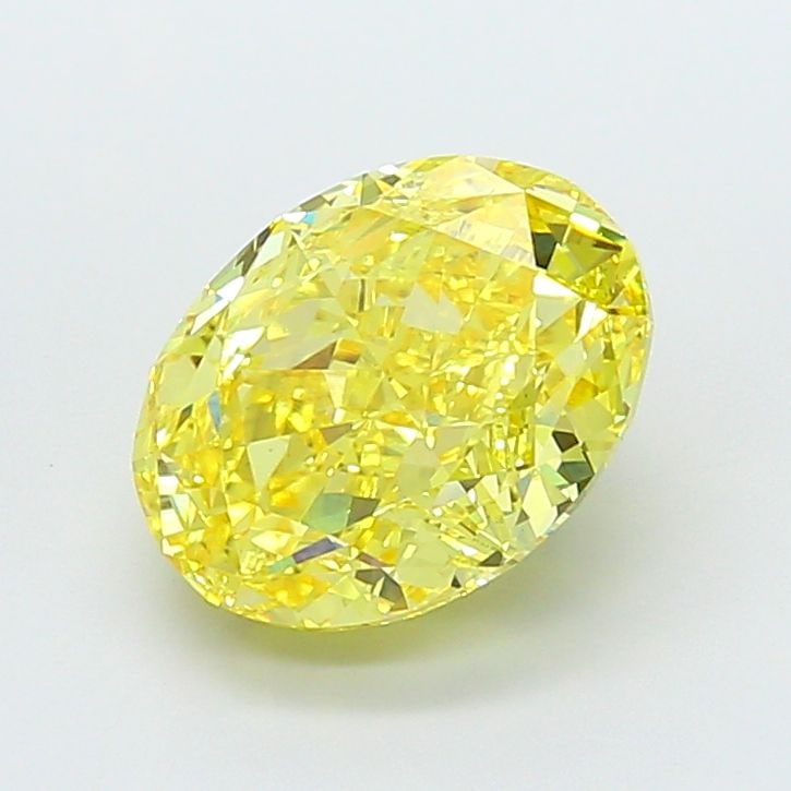 Loose Diamond - OVAL 4.52ct Fancy Vivid Yellow VS1: Loose Diamond - OVAL 4.52ct Fancy Vivid Yellow VS1 Source: This is a real non-mined Diamond that has been grown in a lab Shape: OVAL Carats: 4.52 Color: Fancy Vivid Yellow Certification: IGI Video: