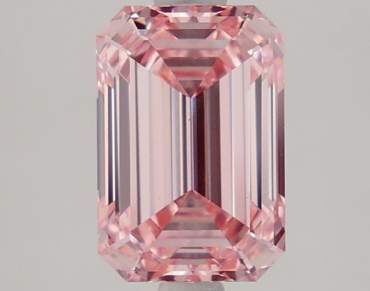 Loose Diamond - EMERALD 2.11ct Fancy Intense Pink VS1: Loose Diamond - EMERALD 2.11ct Fancy Intense Pink VS1 Source: This is a real non-mined Diamond that has been grown in a lab Shape: EMERALD Carats: 2.11 Color: Fancy Intense Pink Certification: IGI Vid