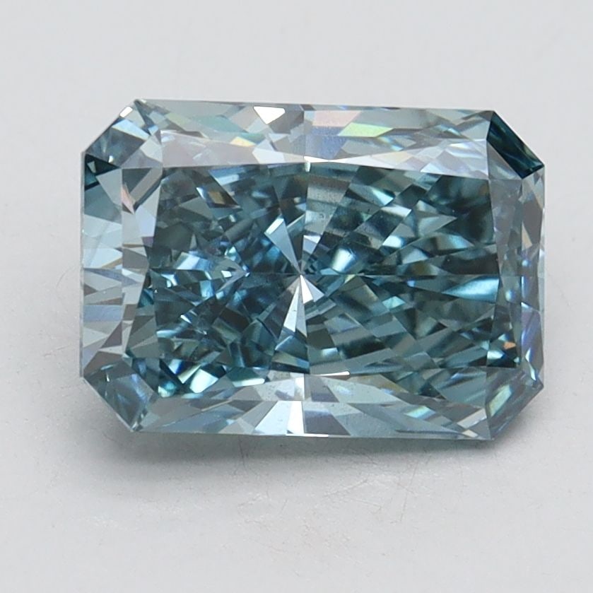 Loose Diamond - RADIANT 2.05ct Fancy Vivid Blue VS2: Loose Diamond - RADIANT 2.05ct Fancy Vivid Blue VS2 Source: This is a real non-mined Diamond that has been grown in a lab Shape: RADIANT Carats: 2.05 Color: Fancy Vivid Blue Certification: IGI Video: