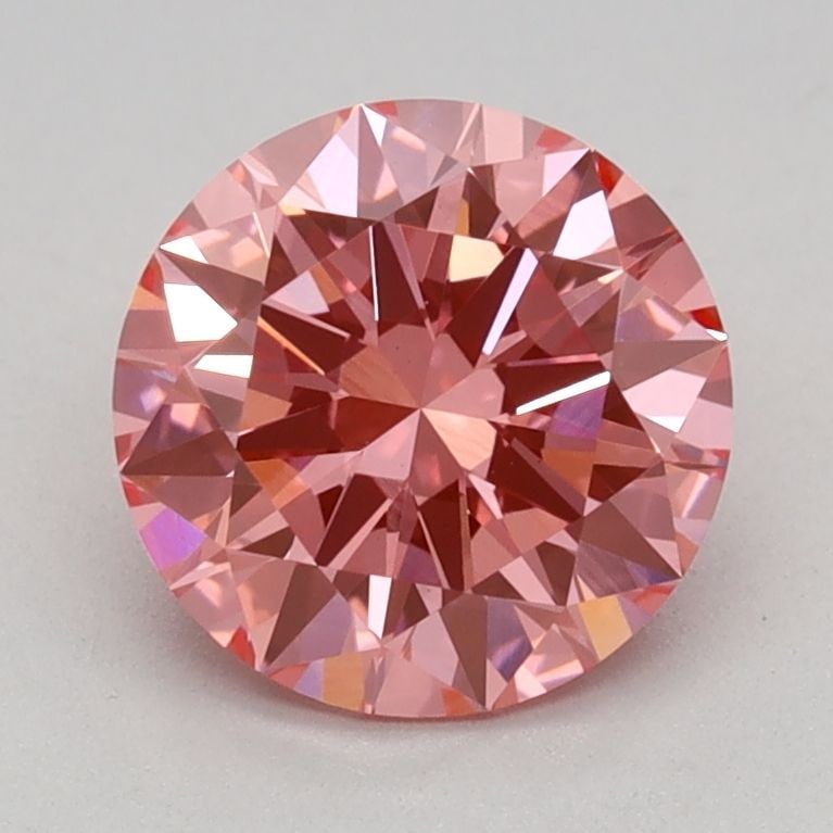 Loose Diamond - ROUND 1.14ct Fancy Vivid Pink VVS2: Loose Diamond - ROUND 1.14ct Fancy Vivid Pink VVS2 Source: This is a real non-mined Diamond that has been grown in a lab Shape: ROUND Carats: 1.14 Color: Fancy Vivid Pink Certification: IGI Video: