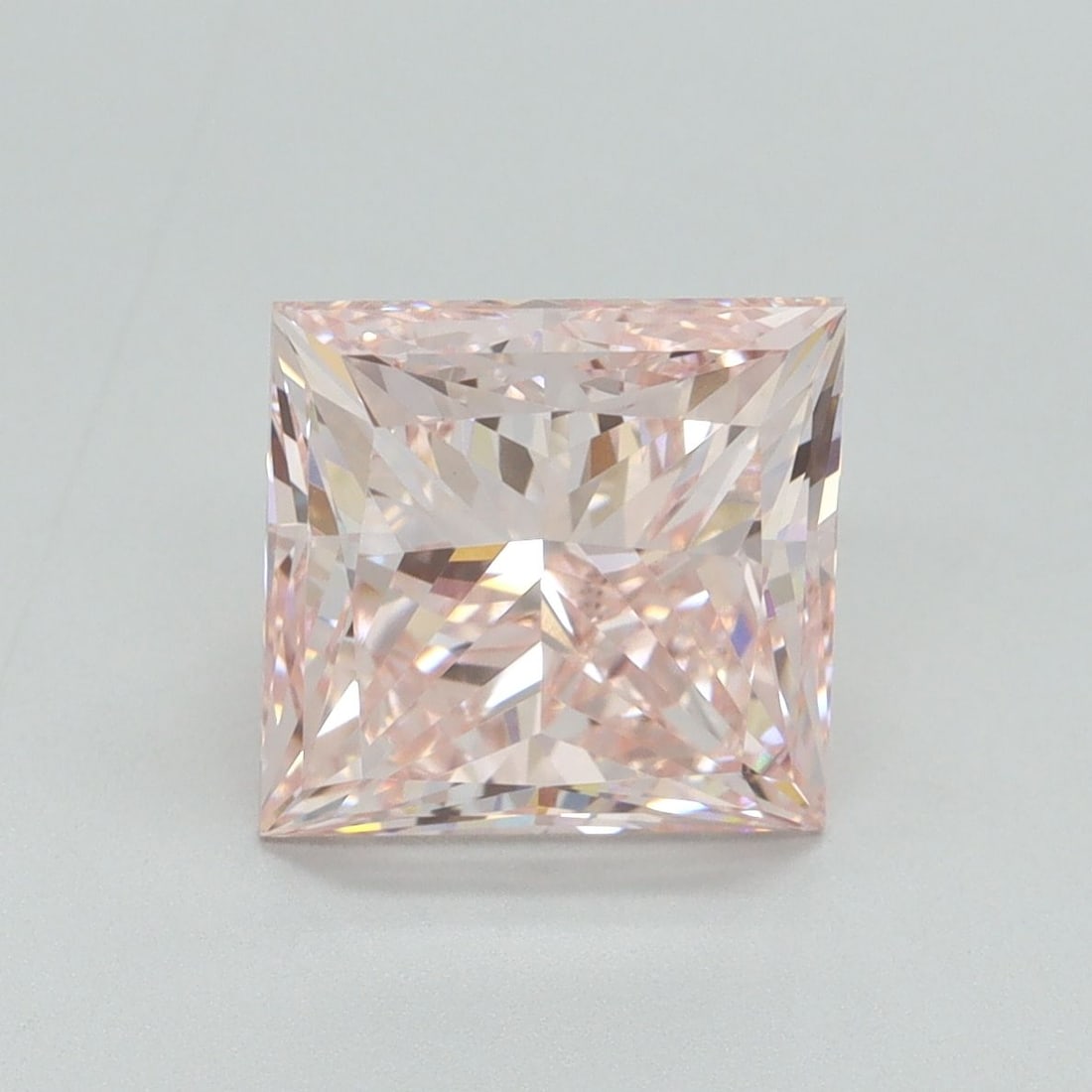 Loose Diamond - PRINCESS 3.67ct Fancy Intense Pink VVS2 (1 of 1)