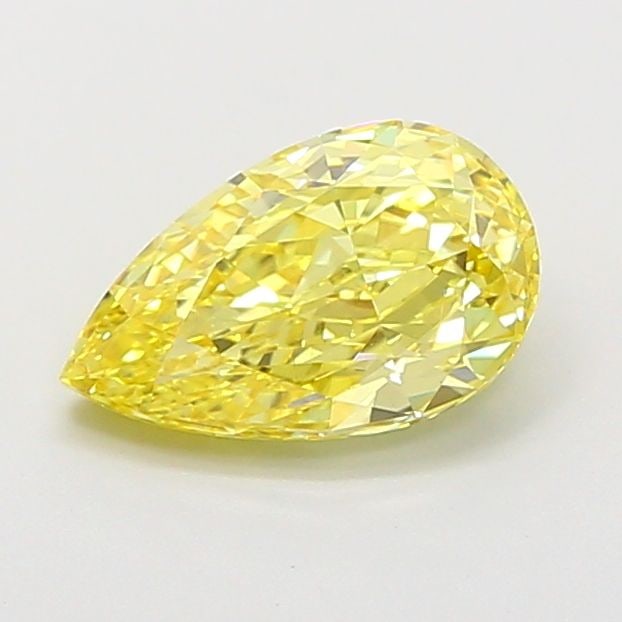 Loose Diamond - PEAR 1.55ct Fancy Intense Yellow VVS2: Loose Diamond - PEAR 1.55ct Fancy Intense Yellow VVS2 Source: This is a real non-mined Diamond that has been grown in a lab Shape: PEAR Carats: 1.55 Color: Fancy Intense Yellow Certification: IGI Vide