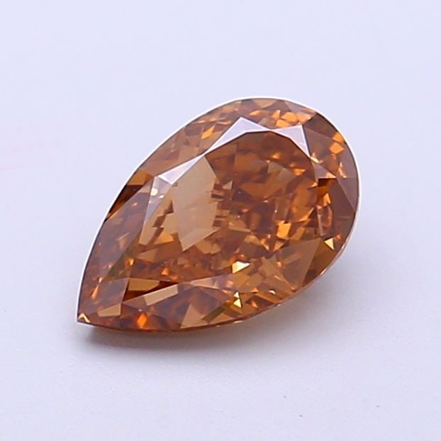 Loose Diamond - PEAR 1.05ct Fancy Brown VS1: Loose Diamond - PEAR 1.05ct Fancy Brown VS1 Source: This is a real non-mined Diamond that has been grown in a lab Shape: PEAR Carats: 1.05 Color: Fancy Brown Certification: IGI Video:
