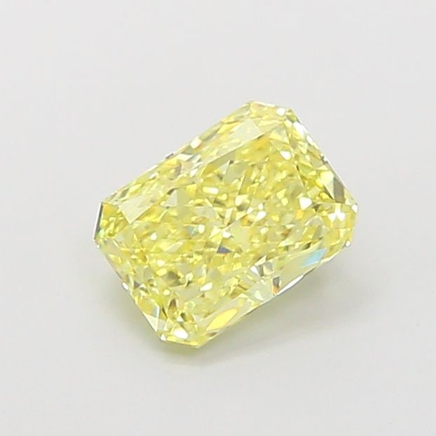 Loose Diamond - RADIANT 1.19ct Fancy Intense Yellow VS1: Loose Diamond - RADIANT 1.19ct Fancy Intense Yellow VS1 Source: This is a real non-mined Diamond that has been grown in a lab Shape: RADIANT Carats: 1.19 Color: Fancy Intense Yellow Certification: IGI