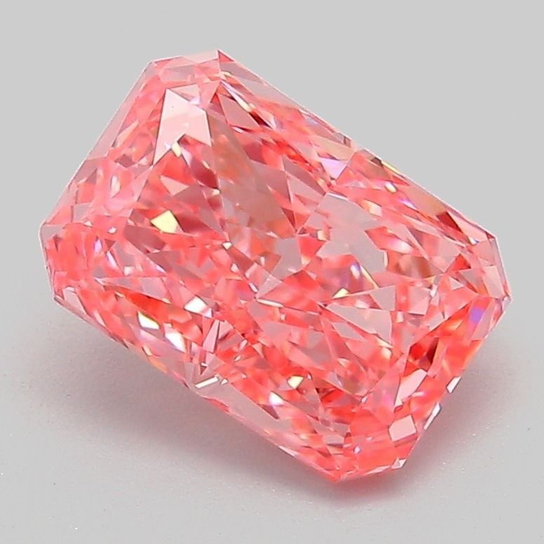 Loose Diamond - RADIANT 2.03ct Fancy Vivid Pink VVS2: Loose Diamond - RADIANT 2.03ct Fancy Vivid Pink VVS2 Source: This is a real non-mined Diamond that has been grown in a lab Shape: RADIANT Carats: 2.03 Color: Fancy Vivid Pink Certification: IGI Video: