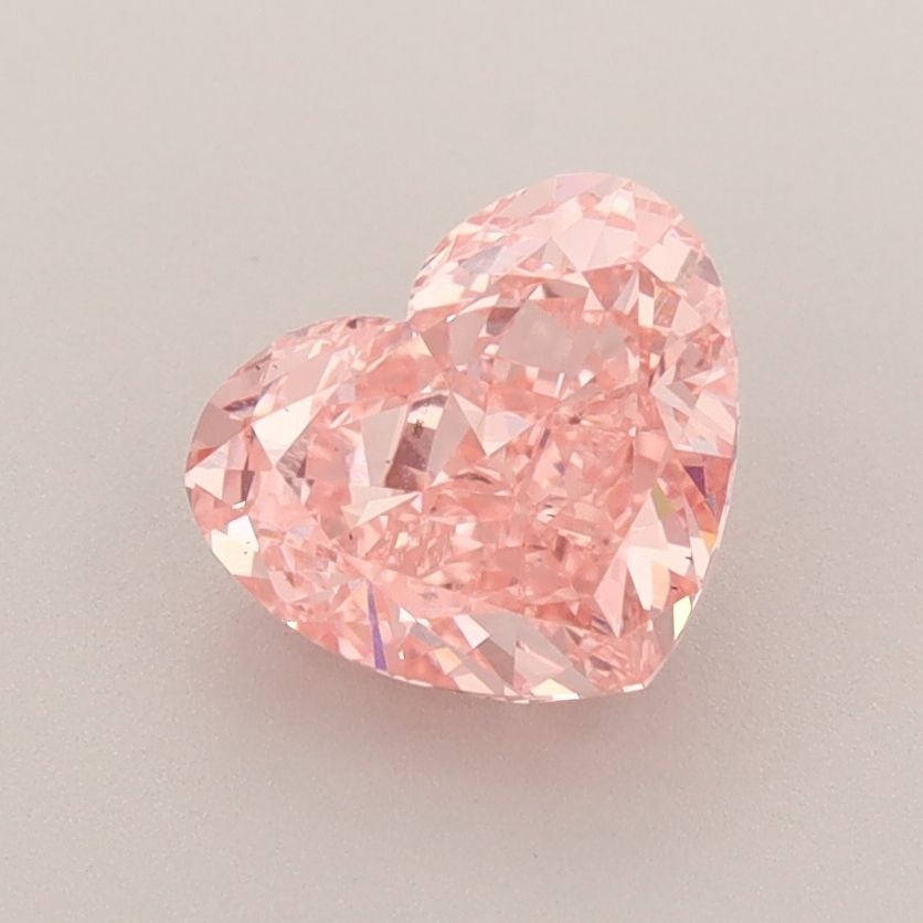 Loose Diamond - HEART 1.58ct Fancy Vivid Pink VS2: Loose Diamond - HEART 1.58ct Fancy Vivid Pink VS2 Source: This is a real non-mined Diamond that has been grown in a lab Shape: HEART Carats: 1.58 Color: Fancy Vivid Pink Certification: IGI Video: