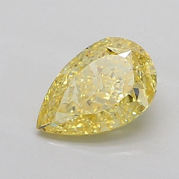 Loose Diamond - PEAR 1.61ct Fancy Intense Yellow VS1: Loose Diamond - PEAR 1.61ct Fancy Intense Yellow VS1 Source: This is a real non-mined Diamond that has been grown in a lab Shape: PEAR Carats: 1.61 Color: Fancy Intense Yellow Certification: IGI The D