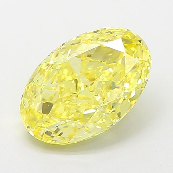 Loose Diamond - OVAL 2.09ct Fancy Intense Yellow VS1: Loose Diamond - OVAL 2.09ct Fancy Intense Yellow VS1 Source: This is a real non-mined Diamond that has been grown in a lab Shape: OVAL Carats: 2.09 Color: Fancy Intense Yellow Certification: IGI Video