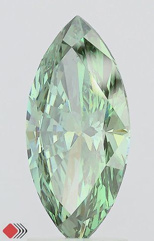 Loose Diamond - MARQUISE 2.51ct Fancy Vivid Green VS1: Loose Diamond - MARQUISE 2.51ct Fancy Vivid Green VS1 Source: This is a real non-mined Diamond that has been grown in a lab Shape: MARQUISE Carats: 2.51 Color: Fancy Vivid Green Certification: IGI Vid