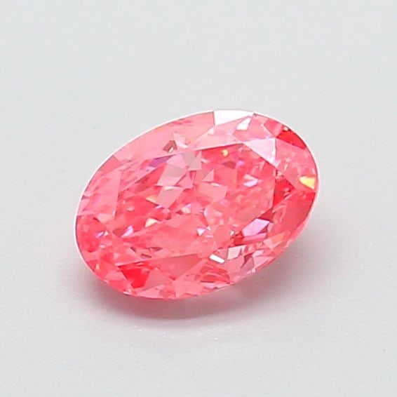 Loose Diamond - OVAL 0.77ct Fancy Vivid Pink VVS2: Loose Diamond - OVAL 0.77ct Fancy Vivid Pink VVS2 Source: This is a real non-mined Diamond that has been grown in a lab Shape: OVAL Carats: 0.77 Color: Fancy Vivid Pink Certification: IGI Video: