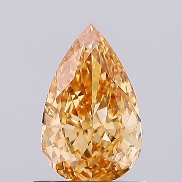 Loose Diamond - PEAR 0.65ct Fancy Vivid Brown VS1: Loose Diamond - PEAR 0.65ct Fancy Vivid Brown VS1 Source: This is a real non-mined Diamond that has been grown in a lab Shape: PEAR Carats: 0.65 Color: Fancy Vivid Brown Certification: NONE Video: