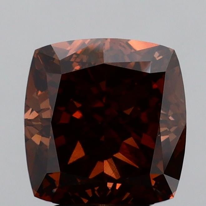 Loose Diamond - CUSHION MODIFIED 3.6ct Fancy Deep Brown VS1: Loose Diamond - CUSHION MODIFIED 3.6ct Fancy Deep Brown VS1 Source: This is a real non-mined Diamond that has been grown in a lab Shape: CUSHION MODIFIED Carats: 3.6 Color: Fancy Deep Brown Certificat