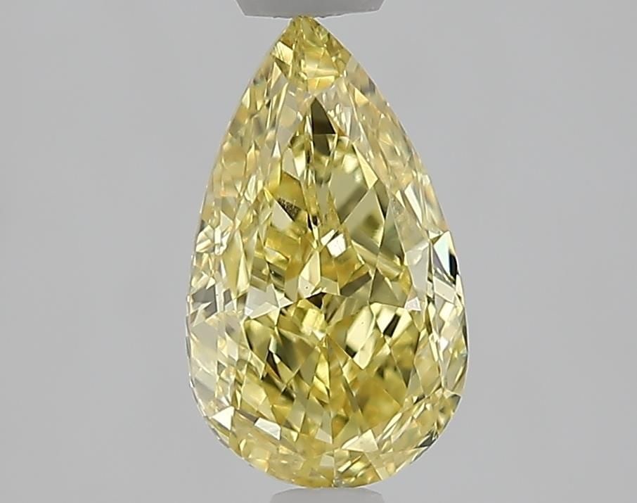 Loose Diamond - PEAR 1.47ct Fancy Intense Yellow VS1: Loose Diamond - PEAR 1.47ct Fancy Intense Yellow VS1 Source: This is a real non-mined Diamond that has been grown in a lab Shape: PEAR Carats: 1.47 Color: Fancy Intense Yellow Certification: IGI Video