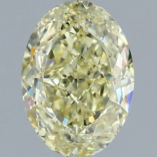 Loose Diamond - OVAL 1.37ct Fancy Light Yellow VS2: Loose Diamond - OVAL 1.37ct Fancy Light Yellow VS2 Source: Natural Shape: OVAL Carats: 1.37 Color: Fancy Light Yellow Certification: GIA Video: