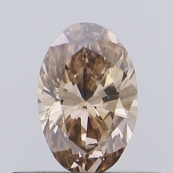 Loose Diamond - OVAL 0.28ct Fancy Brown VS2: Loose Diamond - OVAL 0.28ct Fancy Brown VS2 Source: Natural Shape: OVAL Carats: 0.28 Color: Fancy Brown Certification: NONE Video: