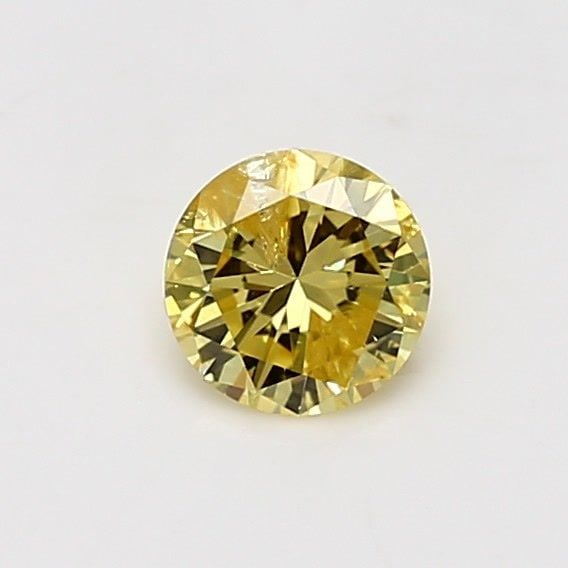 Loose Diamond - ROUND 0.49ct Fancy Intense Yellow: Loose Diamond - ROUND 0.49ct Fancy Intense Yellow Source: Natural Shape: ROUND Carats: 0.49 Color: Fancy Intense Yellow Certification: GIA Video: