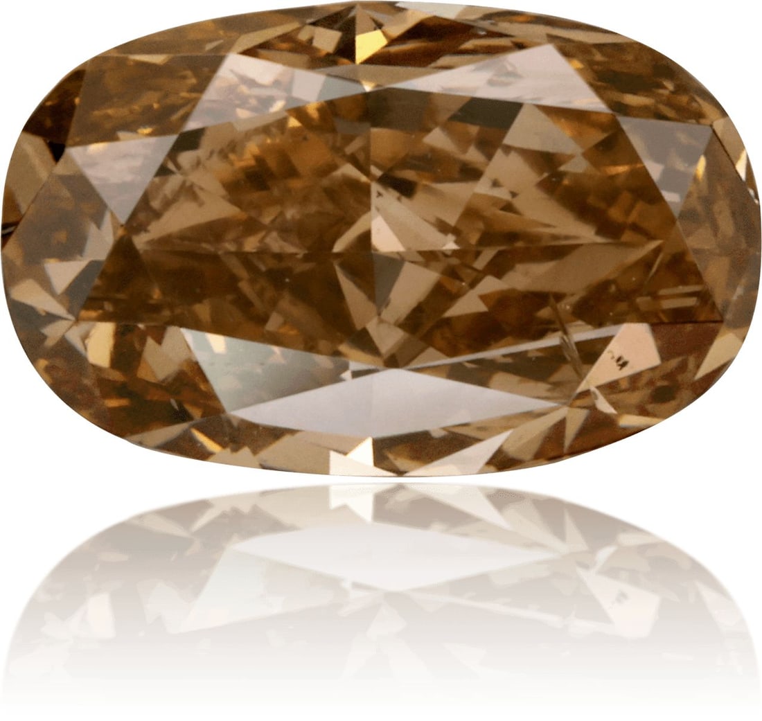 Loose Diamond - OVAL 2.17ct Fancy Dark Brown SI2: Loose Diamond - OVAL 2.17ct Fancy Dark Brown SI2 Source: Natural Shape: OVAL Carats: 2.17 Color: Fancy Dark Brown Certification: GIA Video: