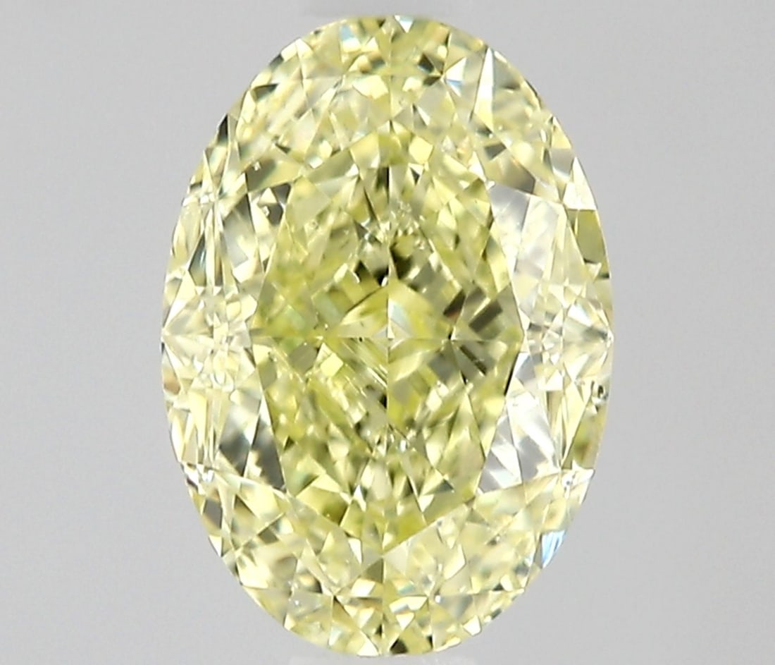Loose Diamond - OVAL 1.0ct Fancy Yellow SI1: Loose Diamond - OVAL 1.0ct Fancy Yellow SI1 Source: Natural Shape: OVAL Carats: 1.0 Color: Fancy Yellow Certification: GIA Video:
