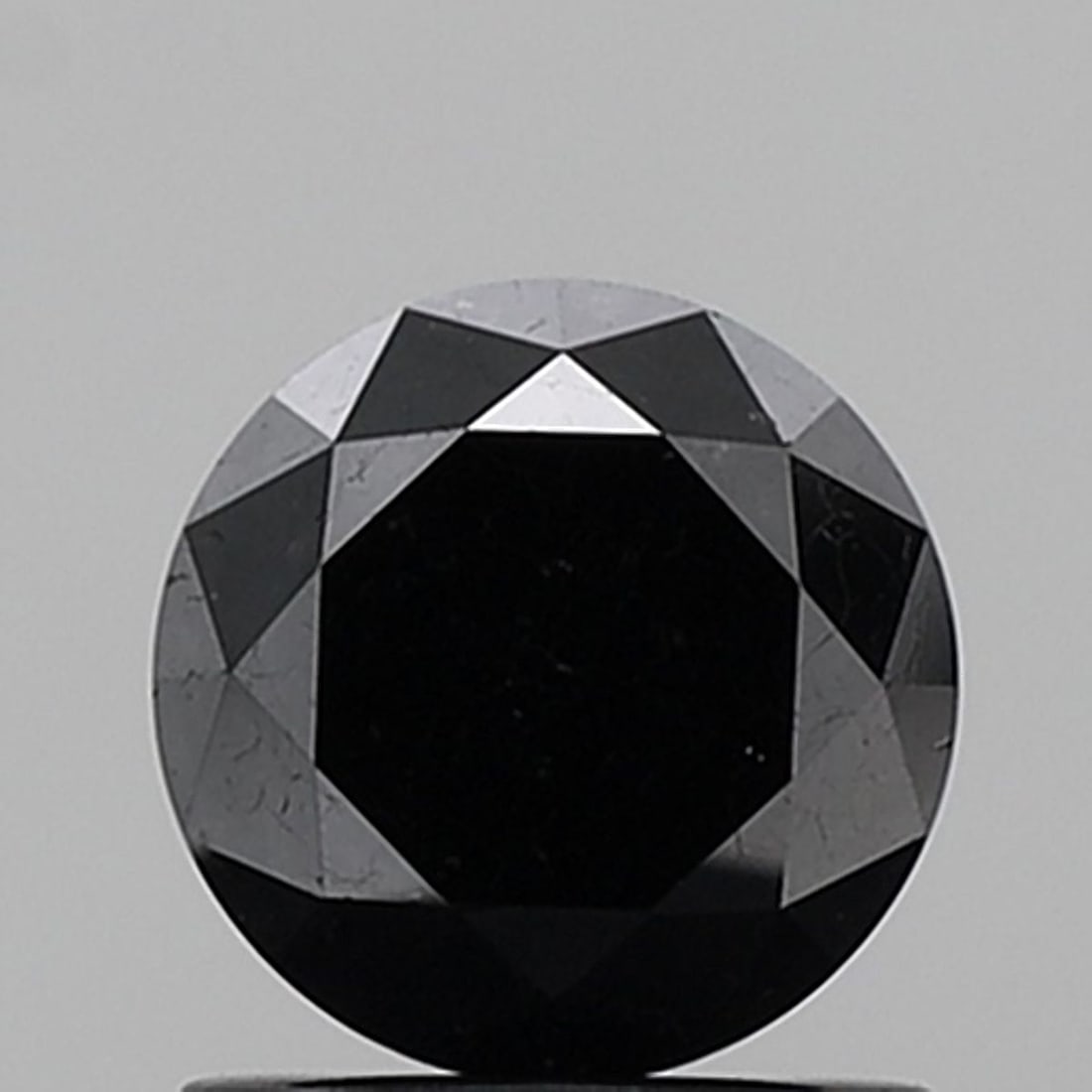 Loose Diamond - ROUND 1.19ct Fancy Black VVS2: Loose Diamond - ROUND 1.19ct Fancy Black VVS2 Source: Natural Shape: ROUND Carats: 1.19 Color: Fancy Black Certification: NONE Video: