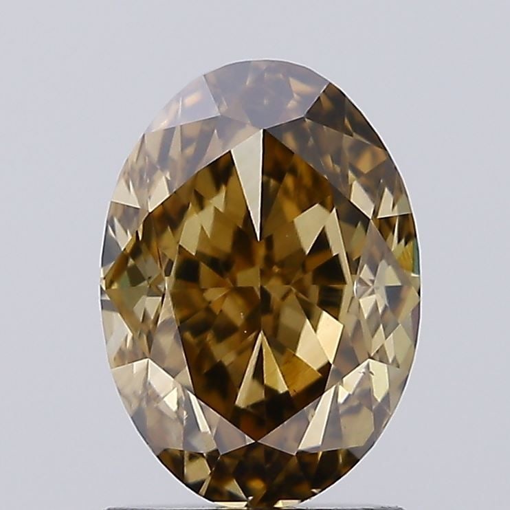 Loose Diamond - OVAL 2.0ct Fancy Brown VS1: Loose Diamond - OVAL 2.0ct Fancy Brown VS1 Source: Natural Shape: OVAL Carats: 2.0 Color: Fancy Brown Certification: NONE Video: