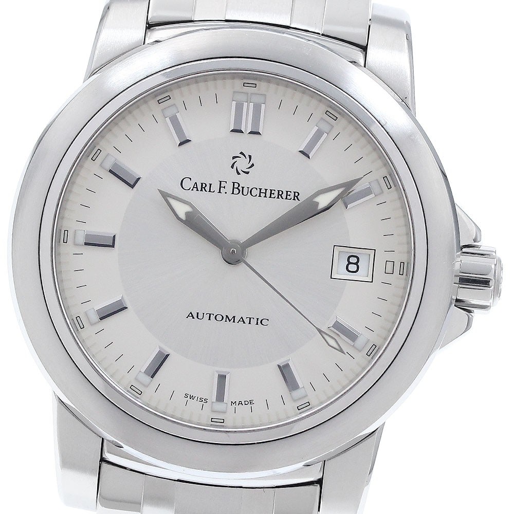 Carl F Bucherer Patravi Date Swiss Men's Wristwatch 10617.08 (1 of 6)