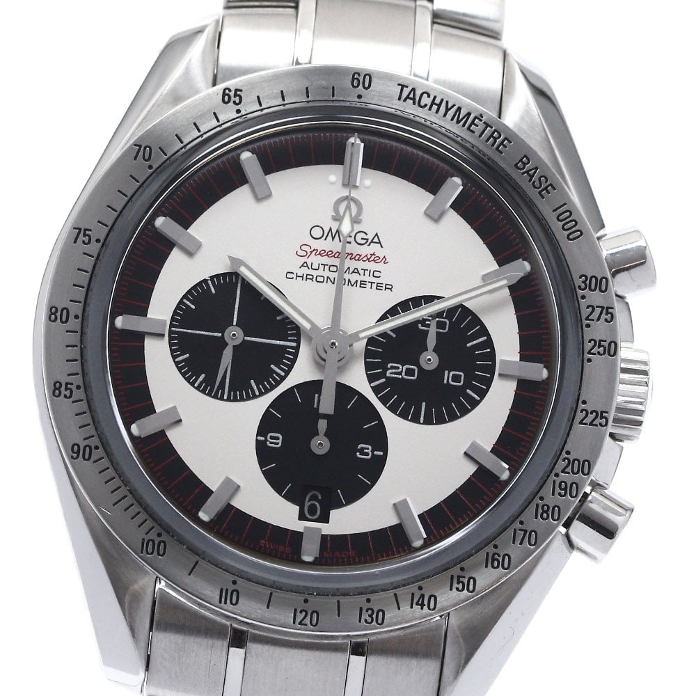 OMEGA Schumacher Legend Chronograph Date Men's Wristwatch 3559.32 (1 of 6)