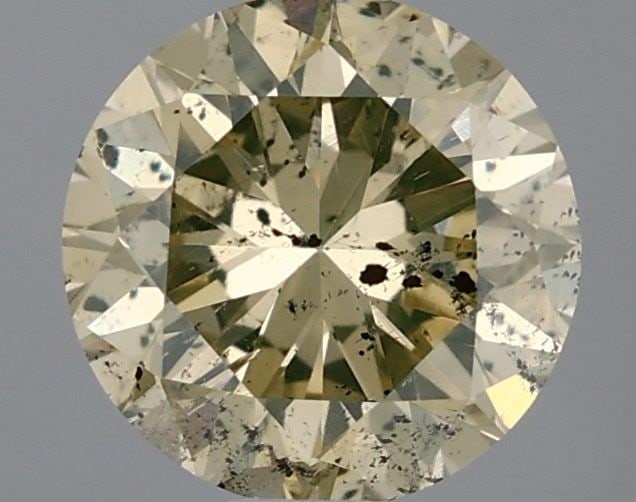 Loose Diamond - ROUND 1.01ct Fancy Brownish Yellow I2: Loose Diamond - ROUND 1.01ct Fancy Brownish Yellow I2 Source: Natural Shape: ROUND Carats: 1.01 Color: Fancy Brownish Yellow Certification: GIA Video: