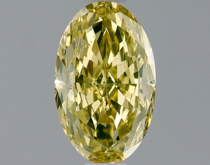 Loose Diamond - OVAL 0.92ct Fancy Yellow VS2: Loose Diamond - OVAL 0.92ct Fancy Yellow VS2 Source: Natural Shape: OVAL Carats: 0.92 Color: Fancy Yellow Certification: GIA Video: