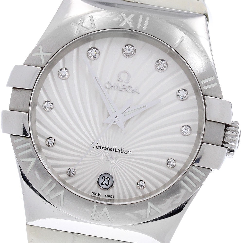 OMEGA Constellation 123.13.35.60.52.001 Ladies Quartz Wristwatch: OMEGA Constellation 123.13.35.60.52.001 Ladies Quartz Wristwatch Omega Constellation Quartz ladies wristwatch in pre-owned condition. Made in Switzerland and designed for women, this watch is identifi