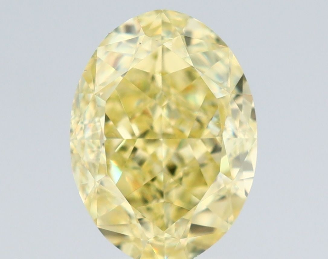 Loose Diamond - OVAL 2.01ct Fancy Yellow VS2: Loose Diamond - OVAL 2.01ct Fancy Yellow VS2 Source: Natural Shape: OVAL Carats: 2.01 Color: Fancy Yellow Certification: GIA Video: