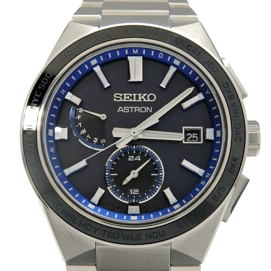 Seiko Astron Nextar Men's Solar Radio Controlled Wristwatch Japan (1 of 6)