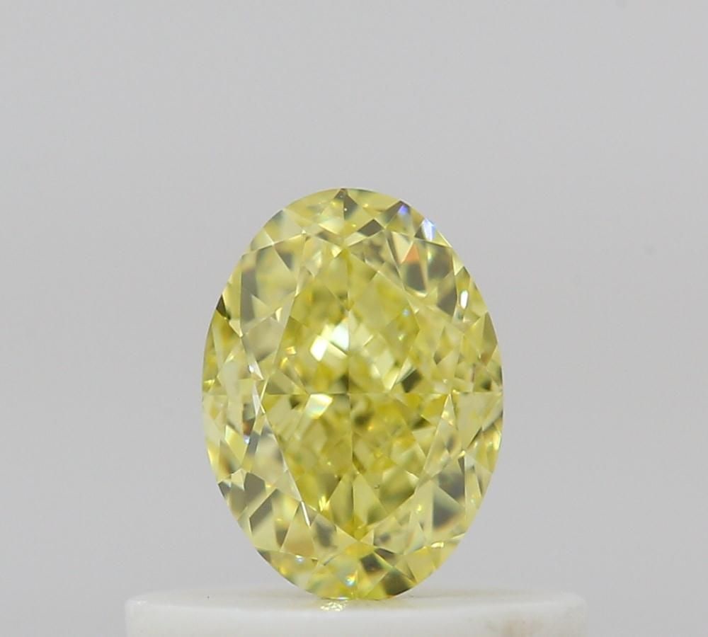Loose Diamond - OVAL 0.5ct Fancy Intense Yellow VVS1: Loose Diamond - OVAL 0.5ct Fancy Intense Yellow VVS1 Source: Natural Shape: OVAL Carats: 0.5 Color: Fancy Intense Yellow Certification: GIA Video: