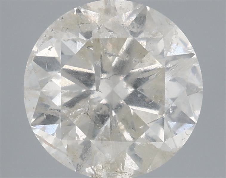 Loose Diamond - ROUND 3.19ct I I2: Loose Diamond - ROUND 3.19ct I I2 Source: Natural Shape: ROUND Carats: 3.19 Color: I Clarity: I2 Certification: IGI Video: