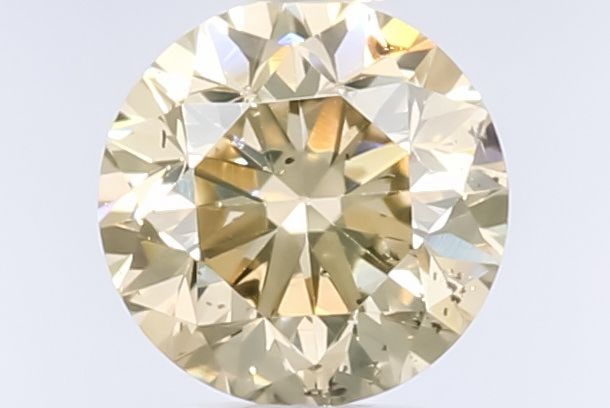 Loose Diamond - ROUND 0.51ct Fancy Yellow Brown: Loose Diamond - ROUND 0.51ct Fancy Yellow Brown Source: Natural Shape: ROUND Carats: 0.51 Color: Fancy Yellow Brown Certification: GIA Video: