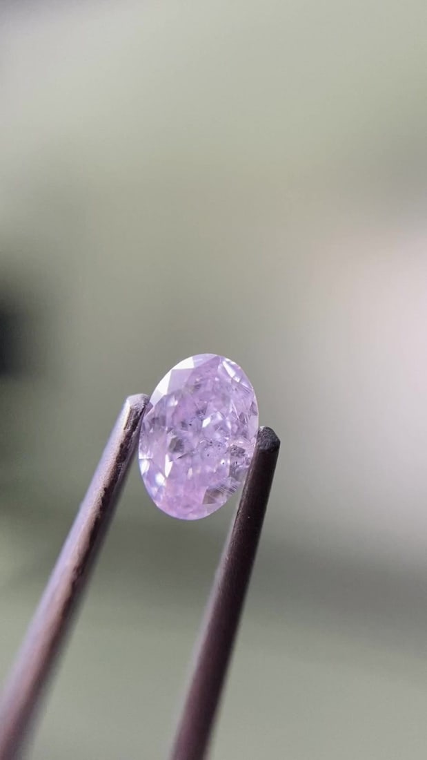Loose Diamond - OVAL 0.26ct Fancy Light Purplish Pink I2: Loose Diamond - OVAL 0.26ct Fancy Light Purplish Pink I2 Source: Natural Shape: OVAL Carats: 0.26 Color: Fancy Light Purplish Pink Certification: GIA Video: