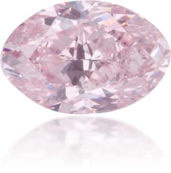 Loose Diamond - OVAL 0.32ct Fancy Pink SI1: Loose Diamond - OVAL 0.32ct Fancy Pink SI1 Source: Natural Shape: OVAL Carats: 0.32 Color: Fancy Pink Certification: GIA The Diamond Depot Guarantee: All items in this auction are guaranteed to be 100