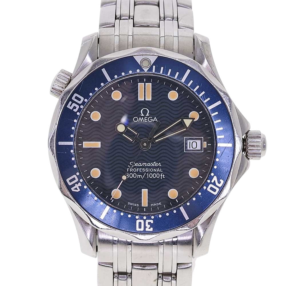 OMEGA Seamaster Professional 300 Ref 2561.80 Mens Wristwatch: OMEGA Seamaster Professional 300 Ref 2561.80 Mens Wristwatch Omega Seamaster Professional 300 men's wristwatch in pre-owned condition. Swiss-made and part of the Seamaster Professional 300 line, this 