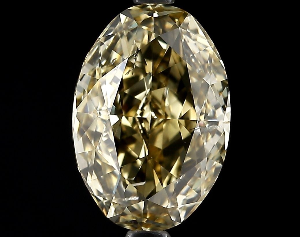 Loose Diamond - OVAL 2.18ct Fancy Brown Yellow SI2: Loose Diamond - OVAL 2.18ct Fancy Brown Yellow SI2 Source: Natural Shape: OVAL Carats: 2.18 Color: Fancy Brown Yellow Certification: GIA Video: