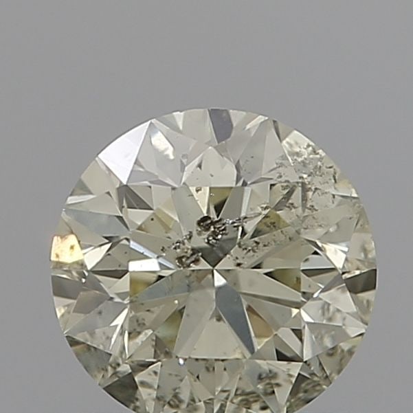 Loose Diamond - ROUND 0.53ct O-P I2: Loose Diamond - ROUND 0.53ct O-P I2 Source: Natural Shape: ROUND Carats: 0.53 Color: O-P Certification: NONE Video: