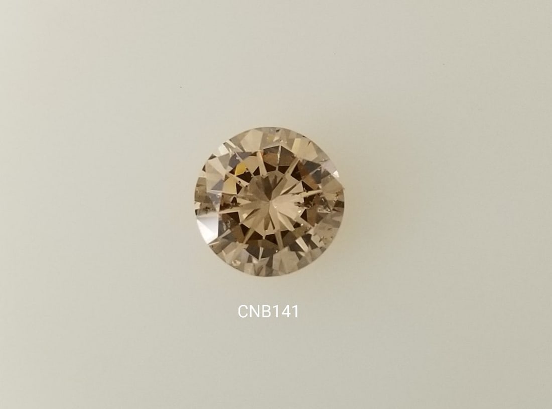 Loose Diamond - ROUND 2.31ct Fancy Yellowish Brown SI2: Loose Diamond - ROUND 2.31ct Fancy Yellowish Brown SI2 Source: Natural Shape: ROUND Carats: 2.31 Color: Fancy Yellowish Brown Certification: GIA The Diamond Depot Guarantee: All items in this auction 
