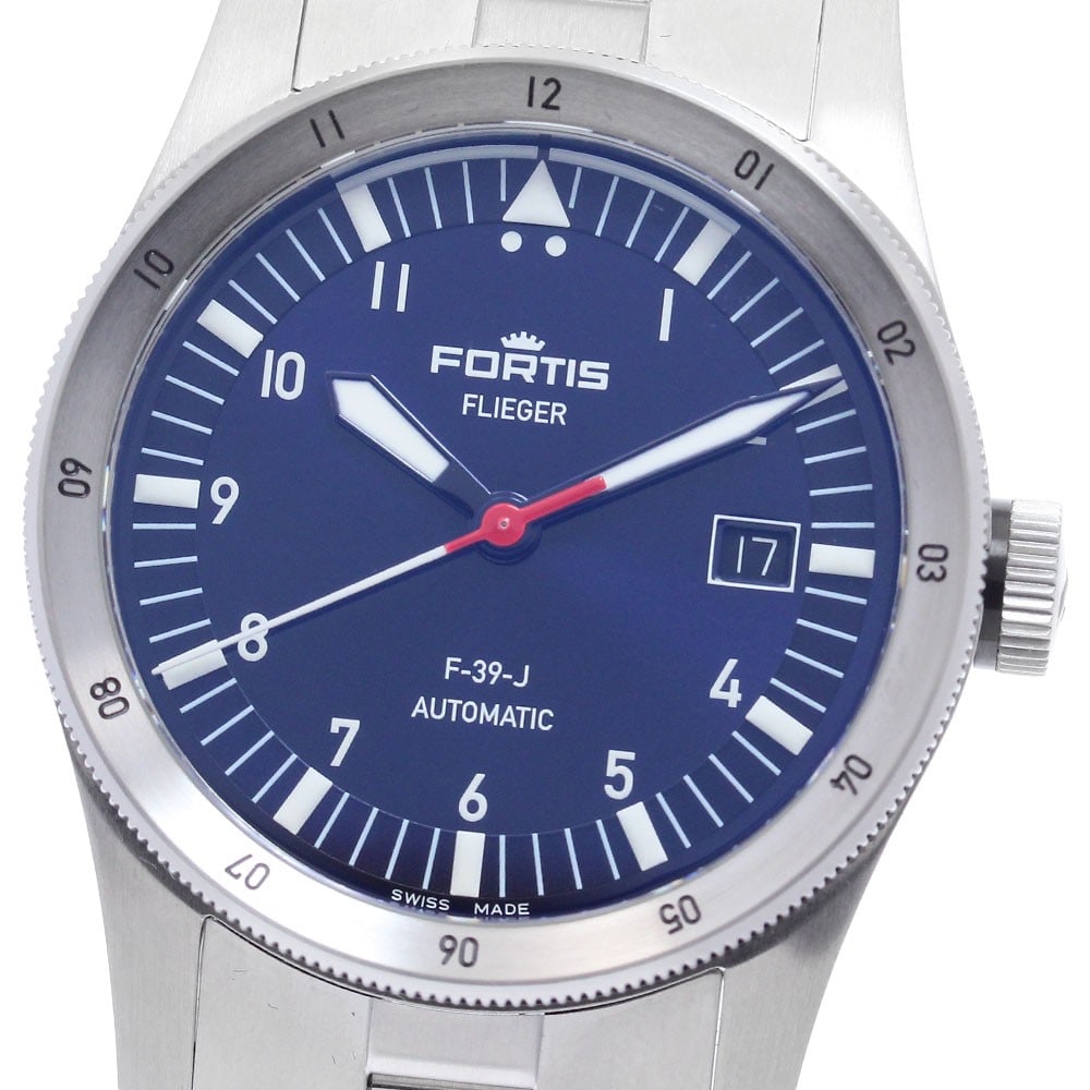 FORTIS W.422.0023 mens automatic date Flieger wristwatch (1 of 7)