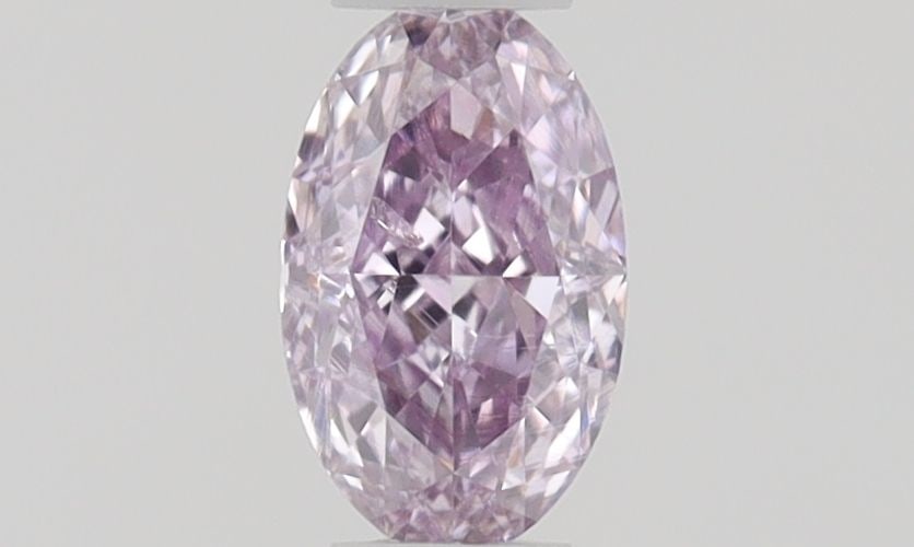 Loose Diamond - OVAL 0.21ct Fancy Intense Pink Purple SI2: Loose Diamond - OVAL 0.21ct Fancy Intense Pink Purple SI2 Source: Natural Shape: OVAL Carats: 0.21 Color: Fancy Intense Pink Purple Certification: GIA Video: