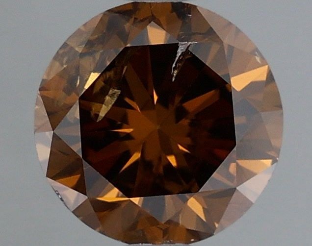 Loose Diamond - ROUND 0.83ct Fancy Dark Yellowish Brown: Loose Diamond - ROUND 0.83ct Fancy Dark Yellowish Brown Source: Natural Shape: ROUND Carats: 0.83 Color: Fancy Dark Yellowish Brown Certification: GIA Video: