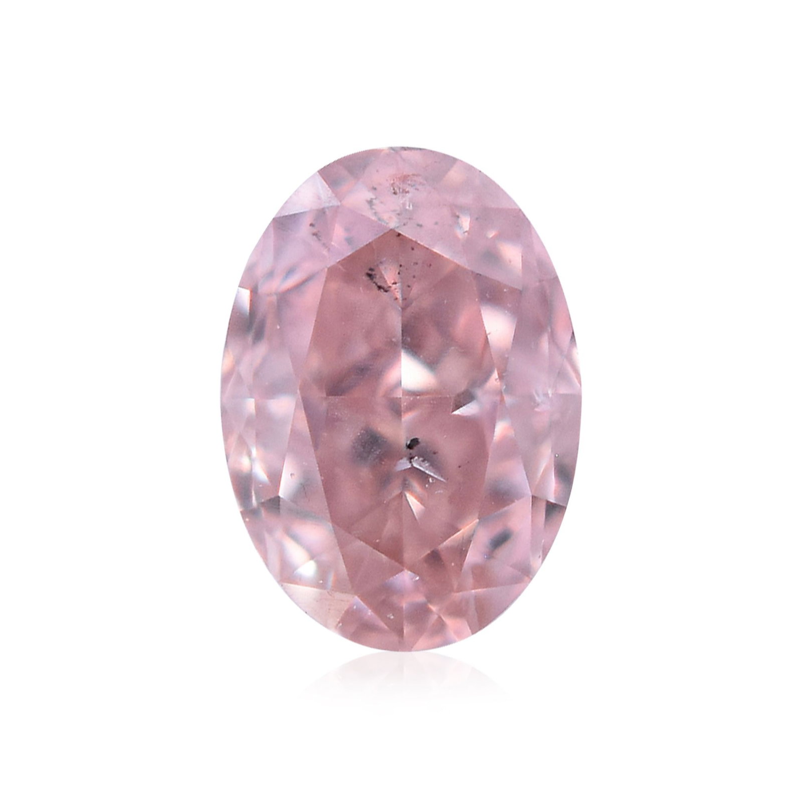 Loose Diamond - OVAL 0.13ct Fancy Orangey Pink: Loose Diamond - OVAL 0.13ct Fancy Orangey Pink Source: Natural Shape: OVAL Carats: 0.13 Color: Fancy Orangey Pink Certification: GIA Video: