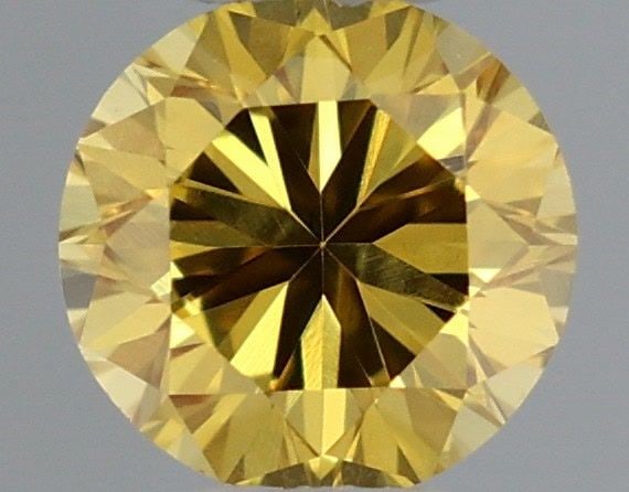 Loose Diamond - ROUND 0.25ct Fancy Vivid Orangey Yellow: Loose Diamond - ROUND 0.25ct Fancy Vivid Orangey Yellow Source: Natural Shape: ROUND Carats: 0.25 Color: Fancy Vivid Orangey Yellow Certification: GIA Video: