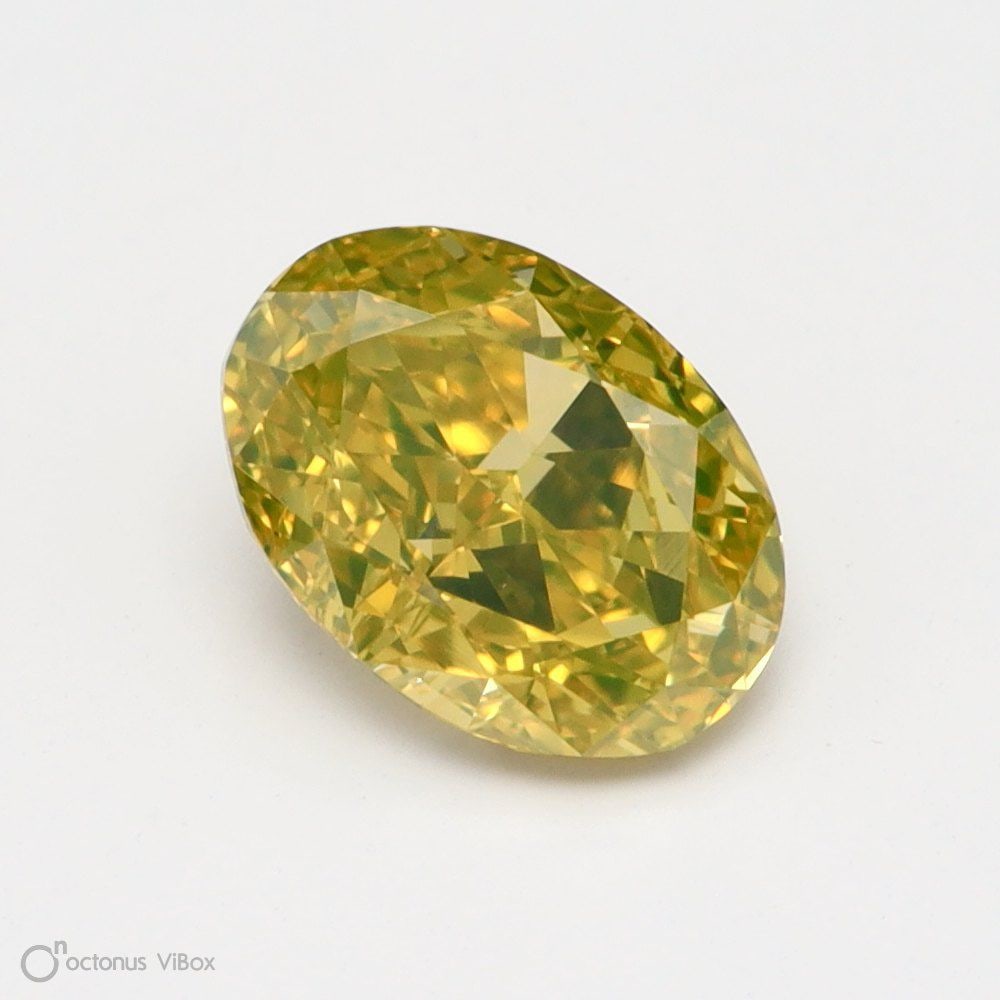 Loose Diamond - OVAL 0.75ct Fancy Vivid Yellow VVS2: Loose Diamond - OVAL 0.75ct Fancy Vivid Yellow VVS2 Source: Natural Shape: OVAL Carats: 0.75 Color: Fancy Vivid Yellow Certification: GIA The Diamond Depot Guarantee: All items in this auction are gua
