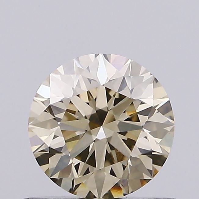 Loose Diamond - ROUND 0.6ct Fancy Light Brown VS1: Loose Diamond - ROUND 0.6ct Fancy Light Brown VS1 Source: Natural Shape: ROUND Carats: 0.6 Color: Fancy Light Brown Certification: NONE Video: