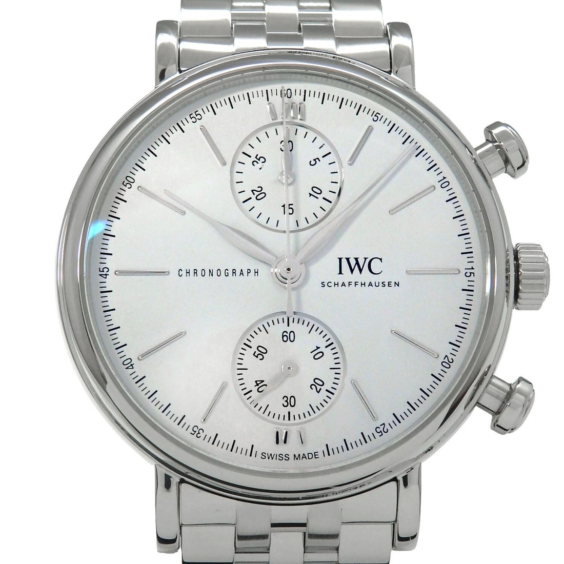 IWC Portofino IW391503 Automatic Chronograph White Dial Men's Watch (1 of 6)