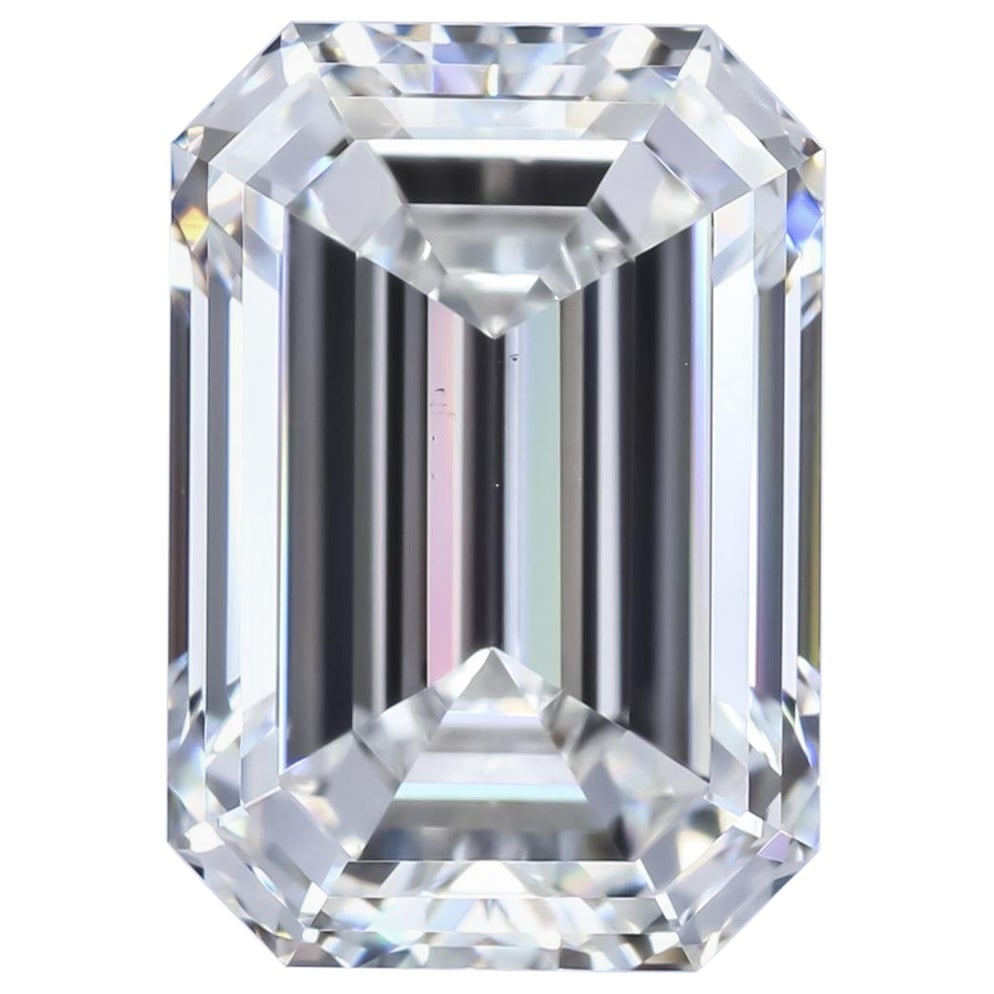 GIA Certified 5.03ct G VS1 Emerald Cut Diamond (1 of 4)