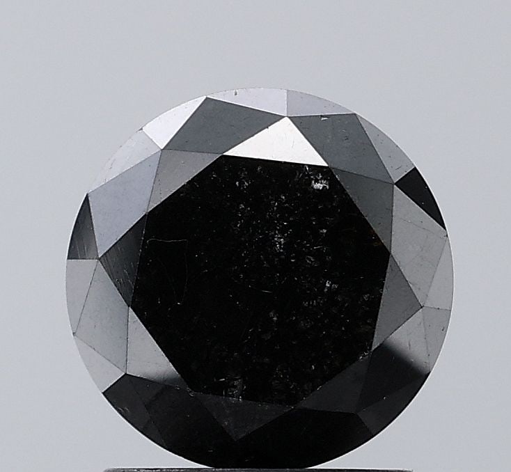 Loose Diamond - ROUND 1.89ct Black VVS2: Loose Diamond - ROUND 1.89ct Black VVS2 Source: Natural Shape: ROUND Carats: 1.89 Color: Black Certification: NONE Video:
